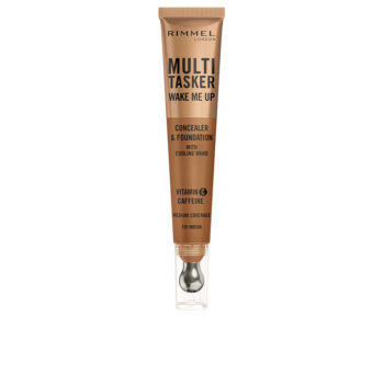 RIMMEL LONDON MULTITASKER WAKE ME UP correttore e fondotinta #Mocha 20 ml