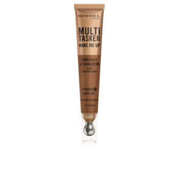 RIMMEL LONDON MULTITASKER WAKE ME UP correttore e fondotinta #Warm Coconut 20 ml