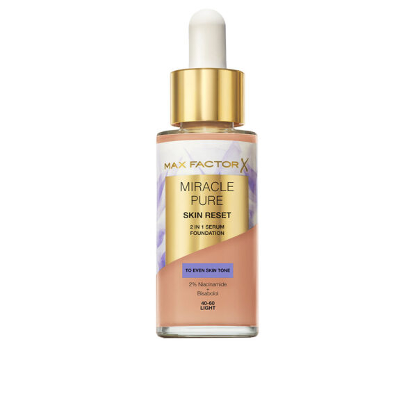 MAX FACTOR MIRACLE PURE serum with color #40 - 60-Light 30 ml