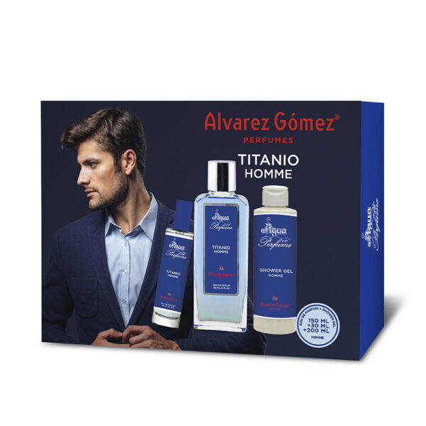 ALVAREZ GOMEZ TITANIUM HOMME set 2 pz