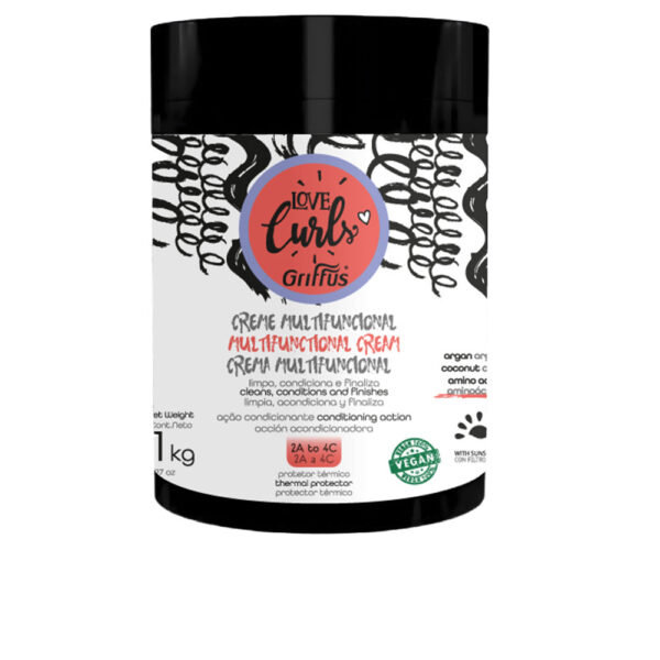 GRIFFUS LOVE CURLS multifunctional cream 2a-4c 1000 gr