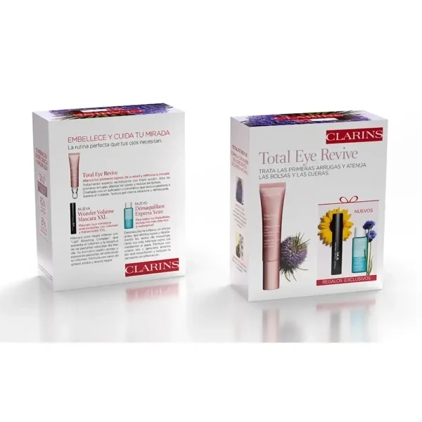 CLARINS TOTAL EYE REVIVE set 3 pcs