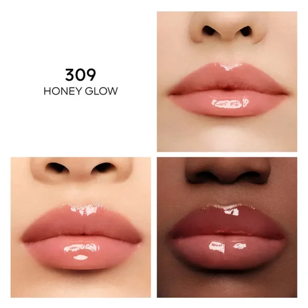 GUERLAIN KISSKISS BEE GLOW OIL Tinted Lip Oil #309-HONEY