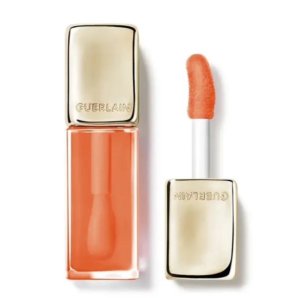 GUERLAIN KISSKISS BEE GLOW OIL Tinted Lip Oil #319-PEACH, 3346470441132