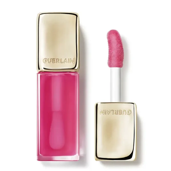 GUERLAIN KISSKISS BEE GLOW OIL Tinted Lip Oil #458-POP ROSE, EAN 3346470441118