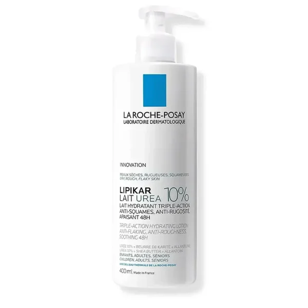 LA ROCHE POSAY LIPIKAR LAIT UREA 10+ Triple-Action Hydrating Lotion 400 ml, EAN 3337875852302