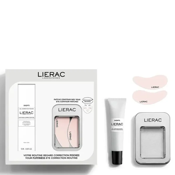 LIERAC DIOPTI Your Puffiness Eye Correction Routine set 2 pcs