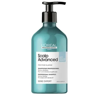 L'ORÉAL PROFESSIONNEL PARIS SCALP ADVANCED Шампоан за скалп с пърхот 500 ml, EAN 3474637109394