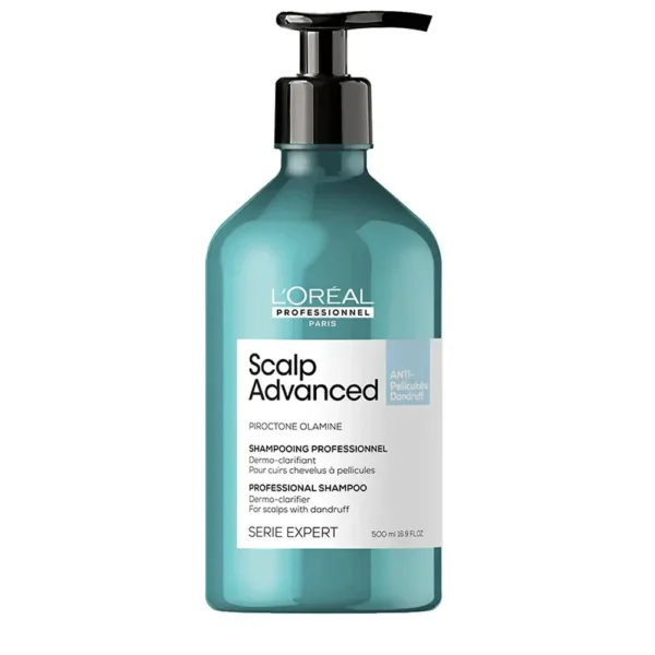 L'ORÉAL PROFESSIONNEL PARIS SCALP ADVANCED Shampoo for Scalps with Dandruff 500 ml, EAN 3474637109394