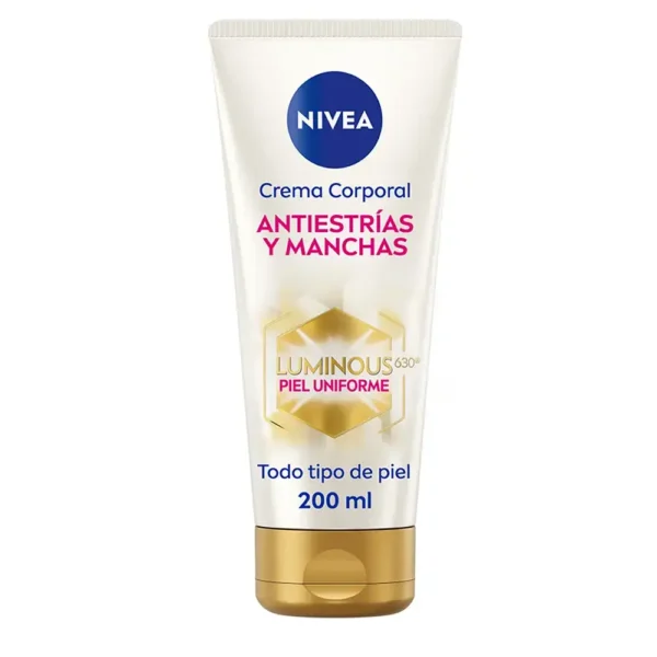 NIVEA LUMINOUS 630º Line Anti-Dark Spots and Anti-Stretch Mark Body Cream 200 ml, EAN 4006000061832