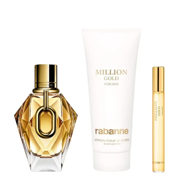 RABANNE MILLION GOLD set 3 pcs