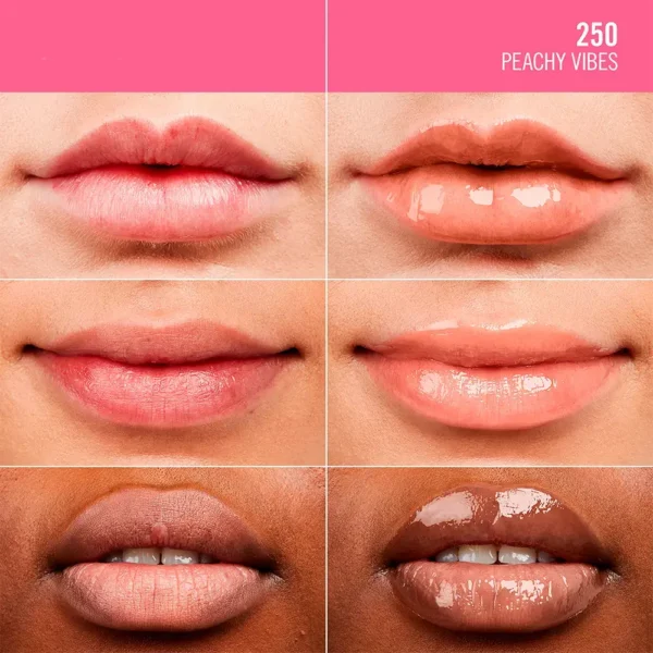 RIMMEL LONDON THRILL SEEKER Lip Gloss #250-peachy vibes