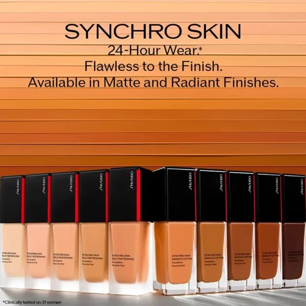 SHISEIDO SYNCHRO SKIN Self-Refreshing Foundation SPF30 #330-bamboo