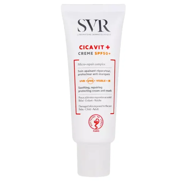 SVR LABORATOIRE DERMATOLOGIQUE CICAVIT+ Cream SPF50+ 40 ml, EAN 3662361001026