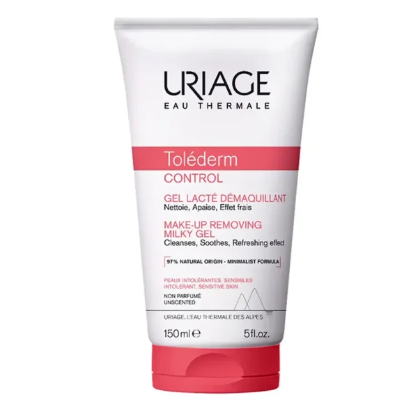 URIAGE TOLÉDERM Make-up Removing Milky Gel 150 ml, EAN 3661434009440