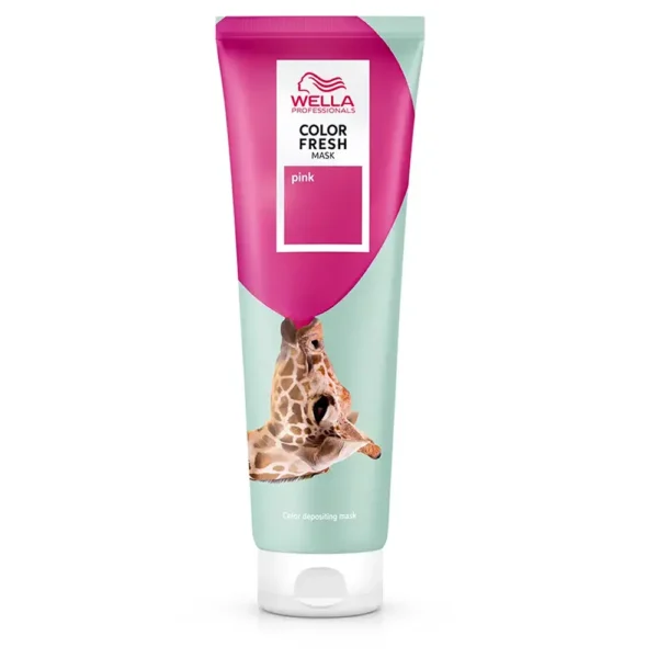 WELLA PROFESSIONALS COLOR FRESH MASK Fun Color Mask #pink 150 ml, EAN 4064666211282