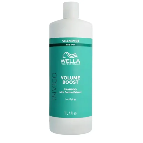 WELLA PROFESSIONALS INVIGO VOLUME BOOST Shampoo for Fine Hair 1000 ml, EAN 4064666585413