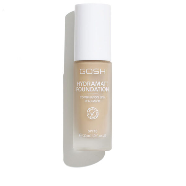 GOSH HYDRAMATT makeup base SPF15 #006-medium light- neutral 30 ml