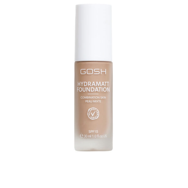 GOSH HYDRAMATT makeup base SPF15 #012-medium dark-neutral 30 ml