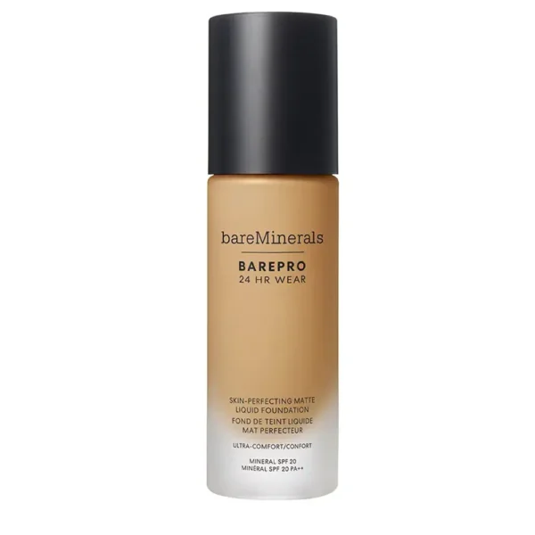 BARE MINERALS BAREPRO 24HR WEAR Skin-Perfecting Matte Liquid Foundation SPF20 #Medium 35 Warm, EAN 0194248063054