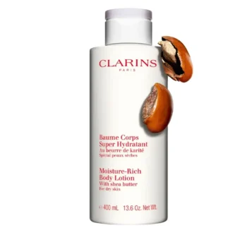 <span class="notranslate">CLARINS MOISTURE-RICH</span> BODY LOTION for Dry Skin 400 ml