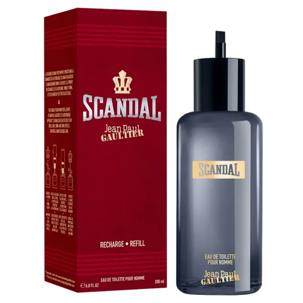 JEAN PAUL GAULTIER SCANDAL POUR HOMME eau de toilette refill 200 ml