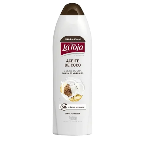 LA TOJA COCONUT OIL Shower Gel-Cream 600 ml, EAN 8410436463270