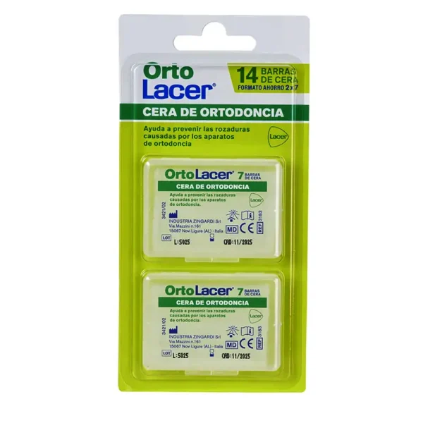 LACER ORTOLACER ORTHODONTIC WAX set 2 pcs, EAN 8470001770073