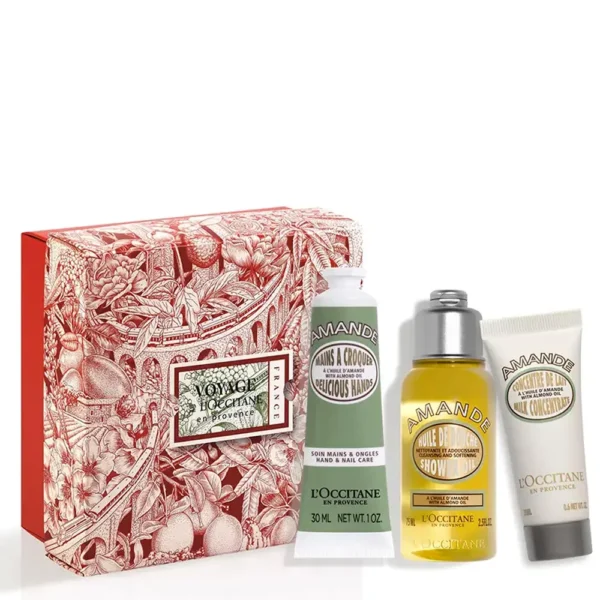 L'OCCITANE EN PROVENCE MANDEL-Set 3-tlg., EAN 3253581775202