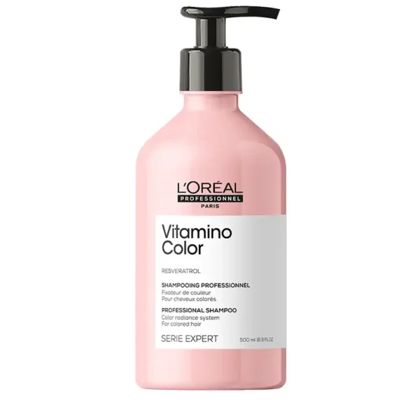 L'ORÉAL PROFESSIONNEL PARIS VITAMIN COLOR Shampoo refillable 500 ml, EAN 3474636975945