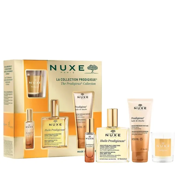 NUXE HUILE PRODIGIEUSE DRY OIL set 4 pcs, EAN 3264680041655