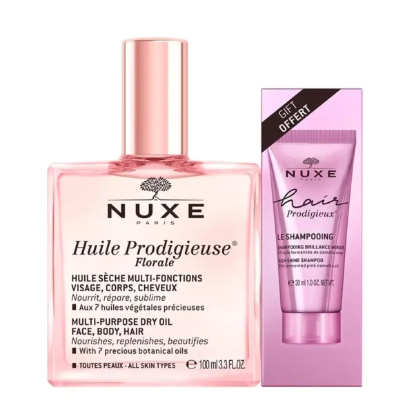 NUXE HUILE PRODIGIEUSE FLORAL DRY OIL + Gift, EAN 3264680039362