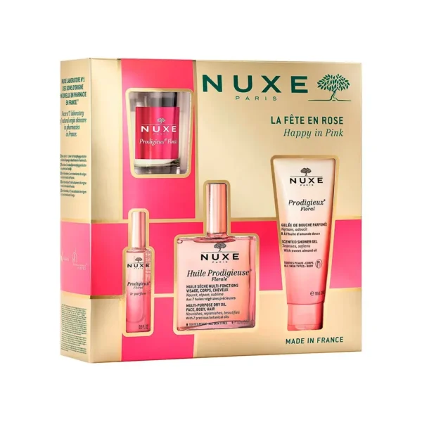 NUXE HUILE PRODIGIEUSE FLORAL set 4 pcs