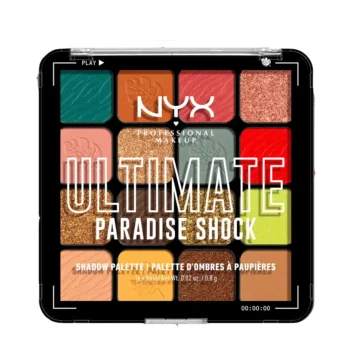 NYX PROFESSIONAL MAKE UP ULTIMATE PARADISE SHOCK Eyeshadow Palette 16 x 0.8 gr, EAN 0800897246471