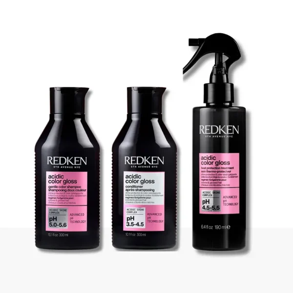 REDKEN ACIDIC COLOR GLOSS set 4 pcs