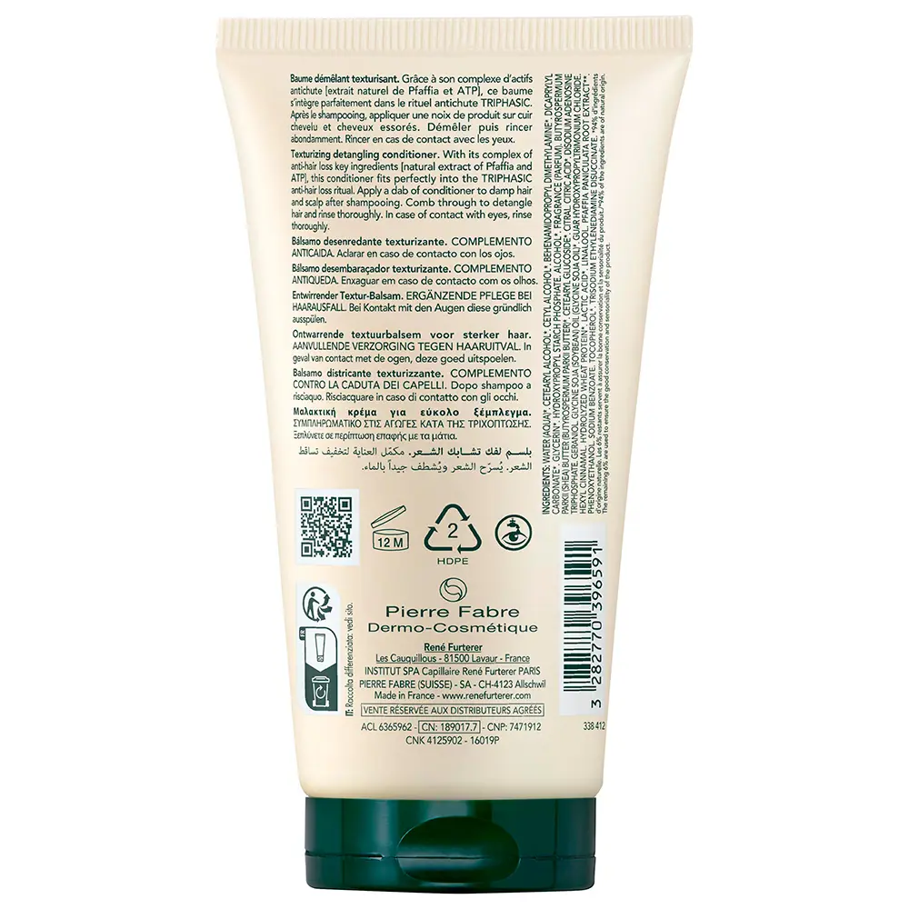 RENE FURTERER TRIPHASIC Balsamo districante texturizzante 150 ml RENE FURTERER TRIPHASIC Balsamo districante texturizzante 150 ml