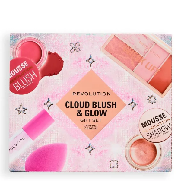 REVOLUTION MAKE UP CLOUD BLUSH & GLOW set 6 pcs