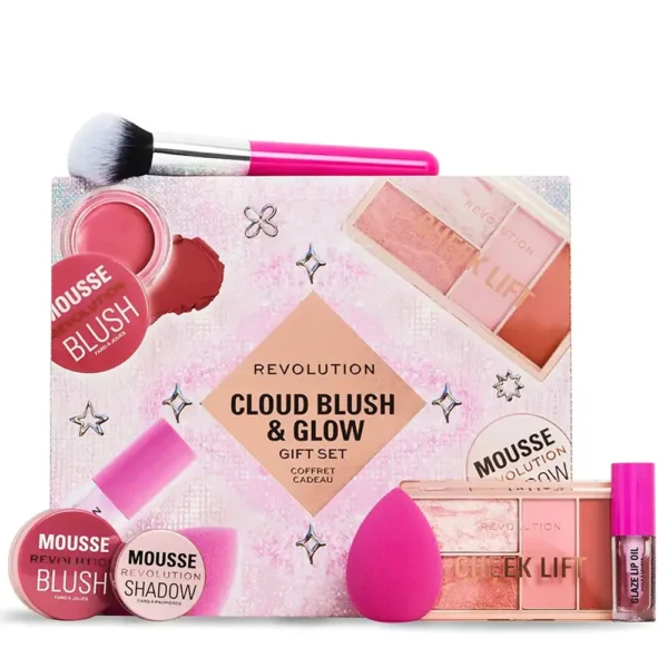 REVOLUTION MAKE UP CLOUD BLUSH & GLOW set 6 pcs, EAN 5057566827119