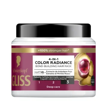 SCHWARZKOPF GLISS COLOR RADIANCE Bond-Building Hair Mask 400 ml, EAN 8015700167801