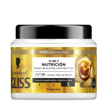 SCHWARZKOPF GLISS NUTRITIVE Bond-Building Hair Butter Mask 400 ml, EAN 8410436457811