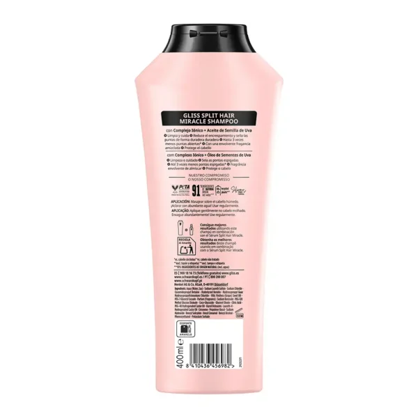 SCHWARZKOPF GLISS SPLIT HAIR MIRACLE Shampoo 400 ml