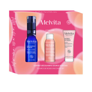 MELVITA ROSE FLORAL WATER set 3 pcs