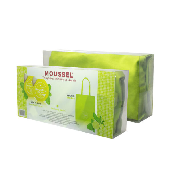 MOUSSEL MOUSSEL LIME AND MINT SHOWER GEL CASE 3 pcs