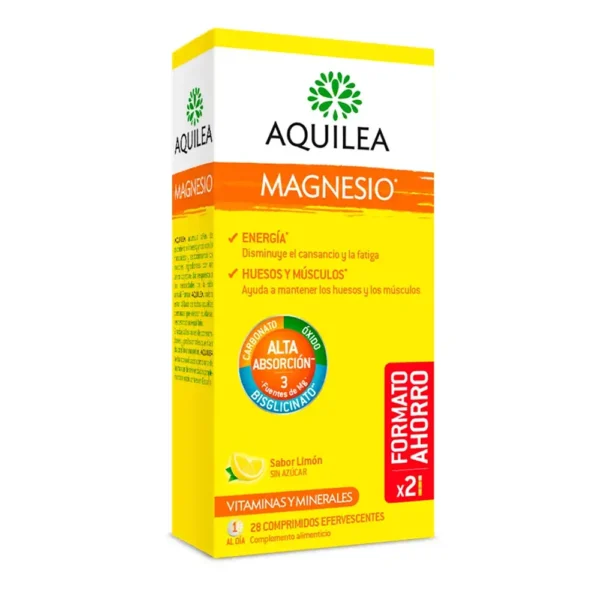 AQUILEA MAGNESIUM Effervescent Tablets 28 pcs, EAN 8470001689443