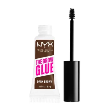 NYX PROFESSIONAL MAKE UP THE BROW GLUE Gel per sopracciglia #marrone scuro, EAN 0800897233815