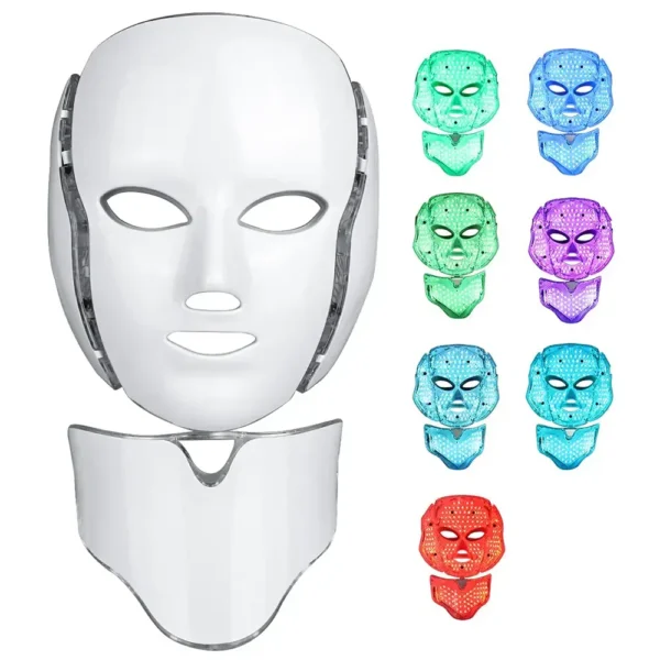 PALOMA BEAUTIES 7 COLOR PHOTOTHERAPY LED Facial Mask