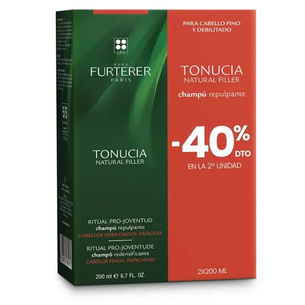 RENE FURTERER TONUCIA Natural Filler Shampoo pack 2 x 200 ml, EAN 3282779364270