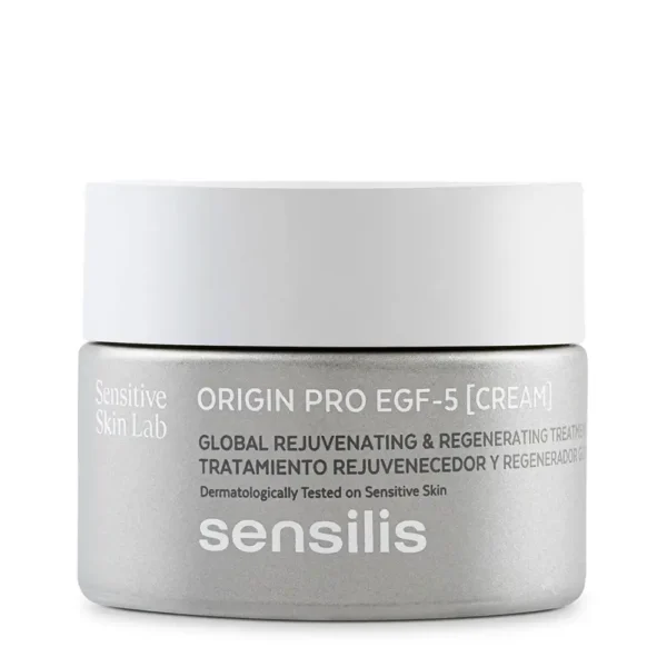 SENSILIS ORIGIN PRO EGF-5 Global Rejuvenating & Regenerating Cream 50 ml, EAN 8428749918004