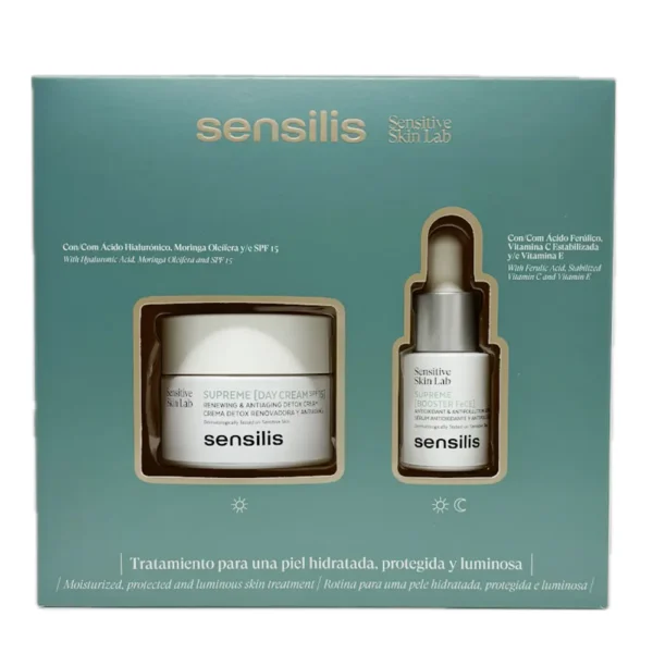 SENSILIS SUPREME DAY CREAM SPF15 set 2 pcs, EAN 8428749004363