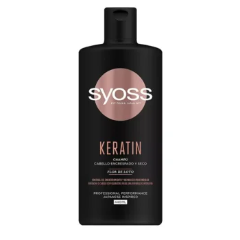 SYOSS KERATIN Shampoo für krauses und trockenes Haar 440 ml, EAN 8410436365697